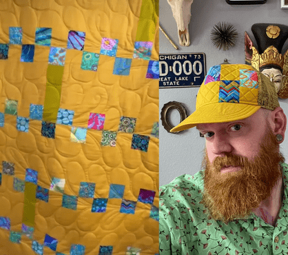 Quilted Trucker Hat – RoseCityOriginals